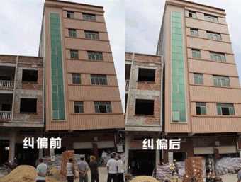 大同阳高县倾斜纠正