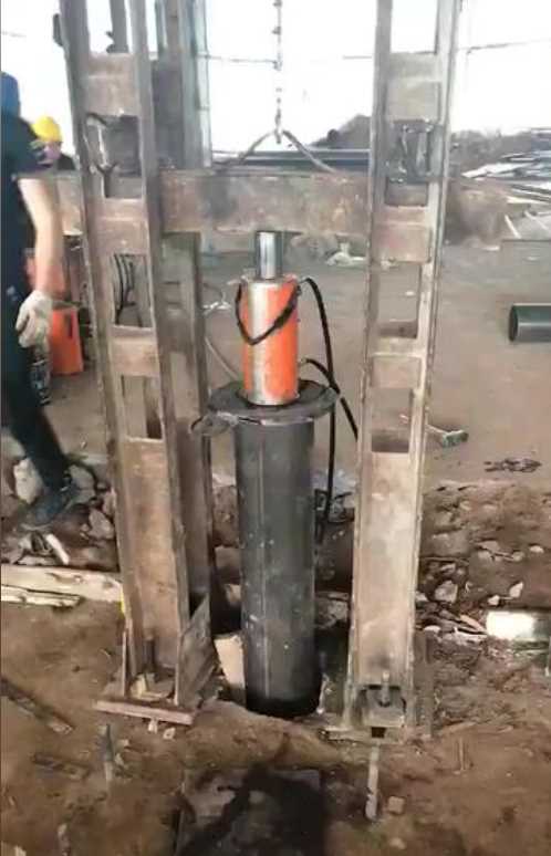 大同阳高县钢管桩加固